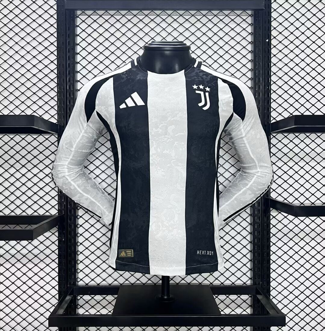 AAA Quality Juventus 24/25 Home Long Soccer Jersey(Player)